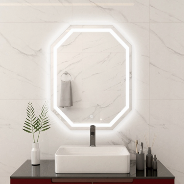 Espejo con Luz LED Octagono 60x80 cm - CasaNova