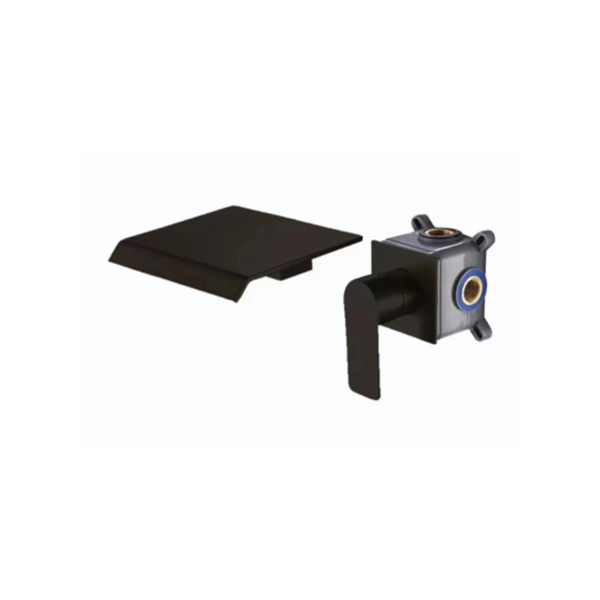 Grifo de Pared Cascada Galliate Black - CasaNova