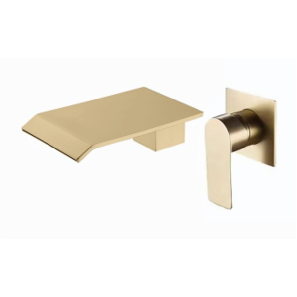 Grifo de Pared Cascada Omignano Gold - CasaNova