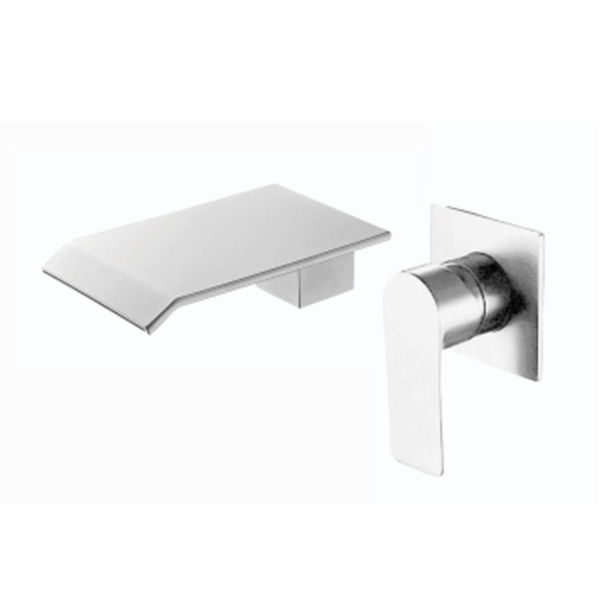 Grifo de Pared Cascada Palanzano Silver