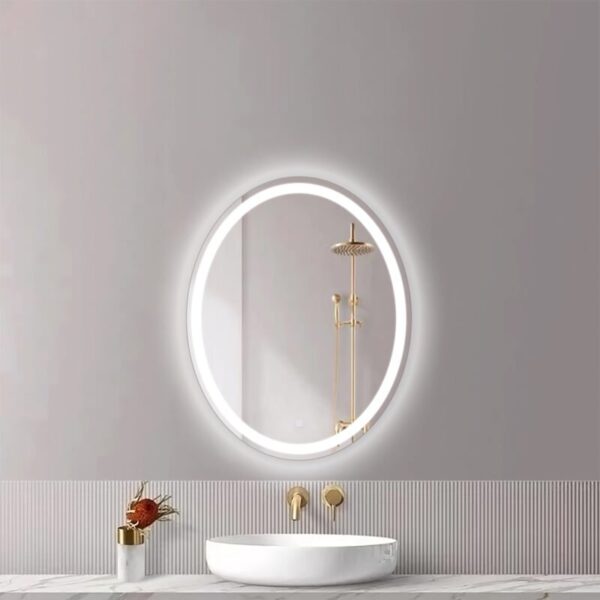 Espejo con Luz LED Ovalado 65x82 cm - CasaNova