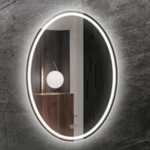 Espejo con Luz LED Ovalado 50x70cm - CasaNova