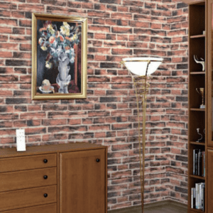 Adhesivo 3D de Pared Ladrillo Rustico - CasaNova