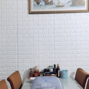 Adhesivo 3D de Pared Blanco - CasaNova