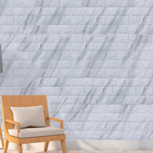 Adhesivo 3D de Pared Blanco Marmol - CasaNova