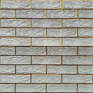 Adhesivo para Pared 3D Ladrillo Gris Borde Dorado – Alternativa Homecenter - CasaNova Colombia