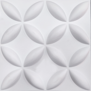Panel 3D para pared – Diseño Flores Minimalistas - CasaNova Colombia