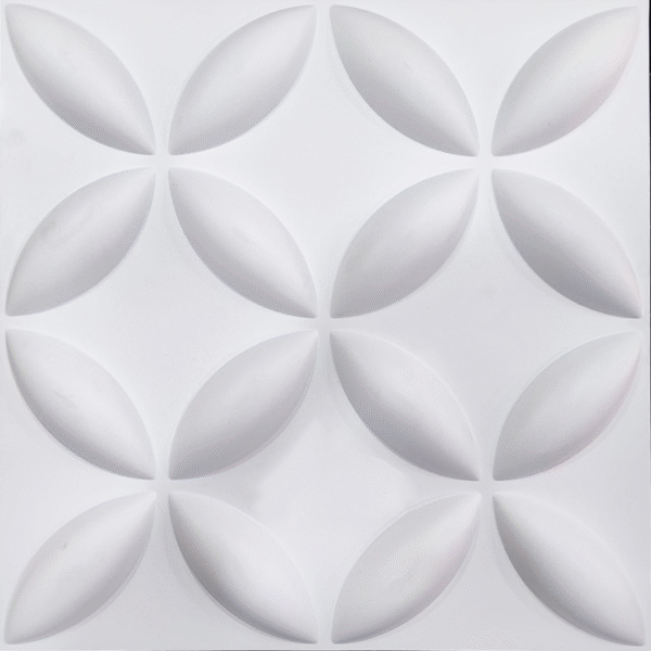 Panel 3D para pared – Diseño Flores Minimalistas - CasaNova Colombia