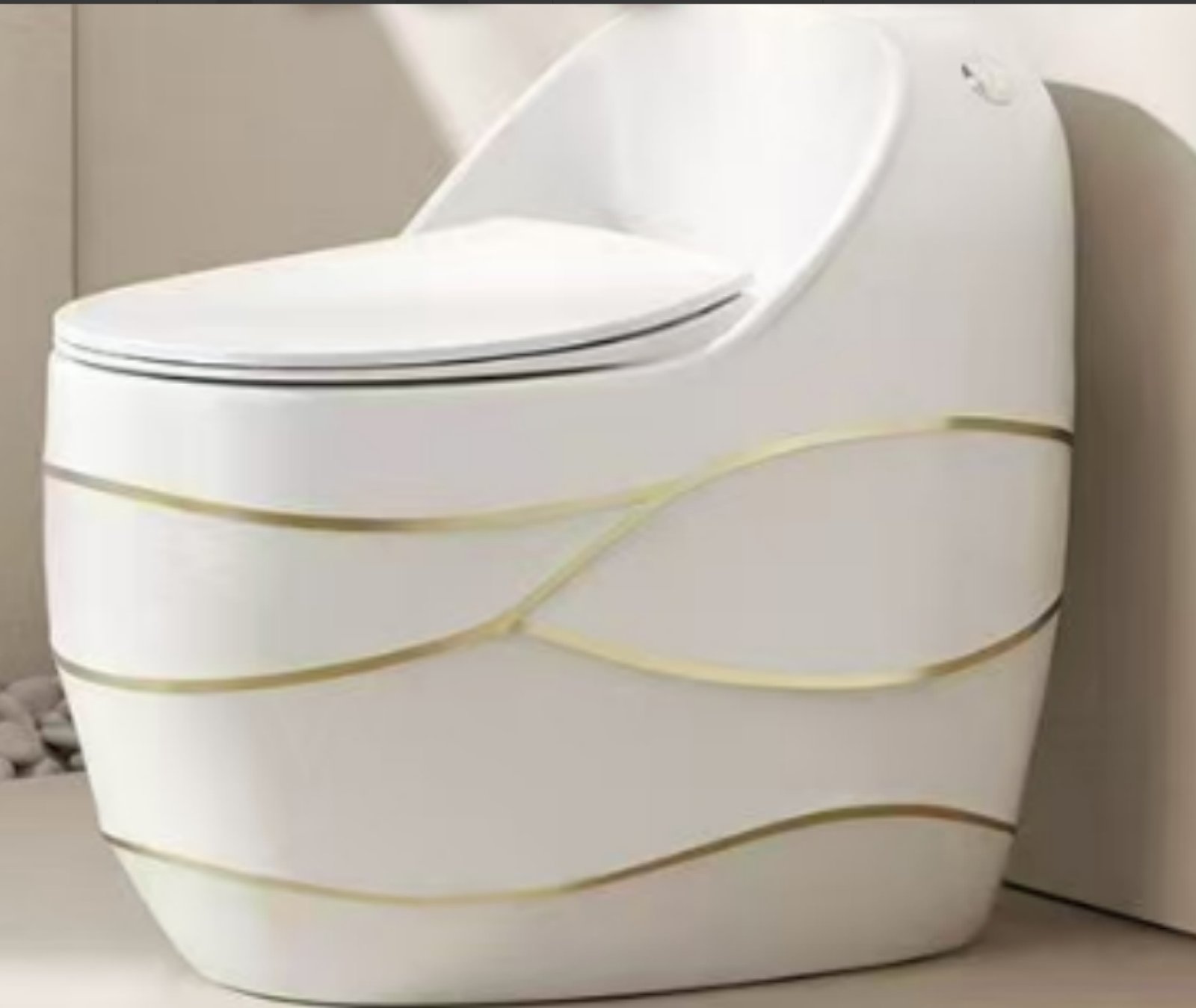 Sanitario de una pieza en cerámica con diseño minimalista - CasaNova Colombia