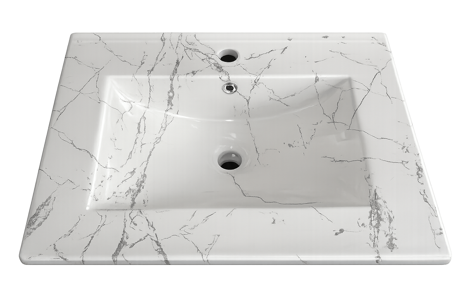 Lavamanos Rectangular de empotrar en mueble – Crystal Basin - CasaNova Colombia