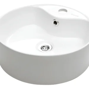 Lavamanos Redondo de sobreponer blanco – Luna Blanca - CasaNova Colombia