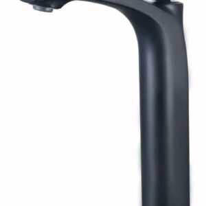 Grifo para Lavamanos De caña alta de base – Diamond Drop (Negro) - CasaNova Colombia