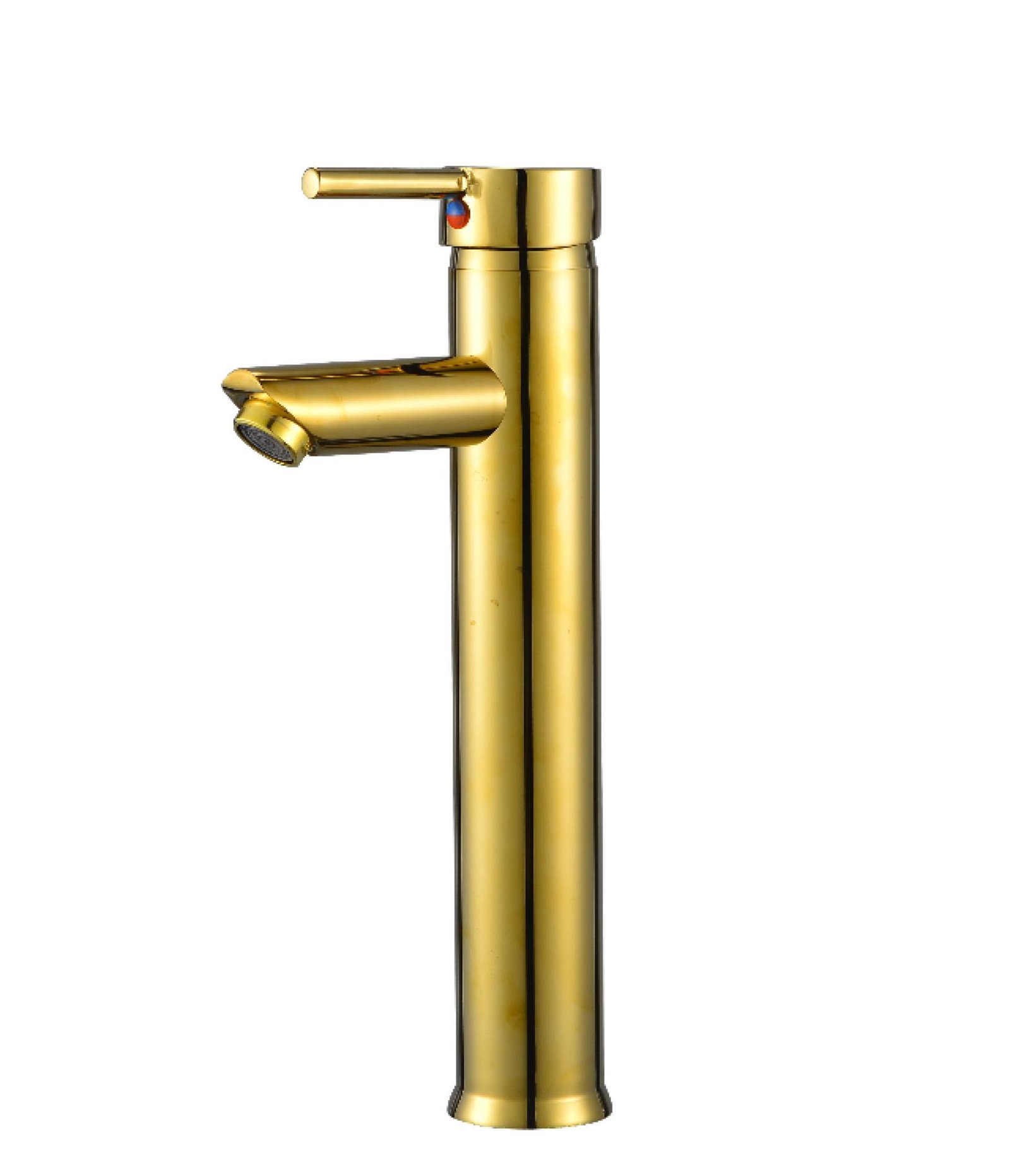 Grifo Monomando Alta Ébano Gold - CasaNova Colombia
