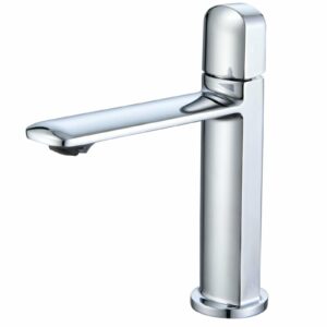 Grifo para Lavamanos De caña baja de base – Crystal Flow - CasaNova Colombia